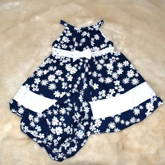 Penelope Mack Floral Sun Dress Size 6-9 Months - Picture 2 of 11